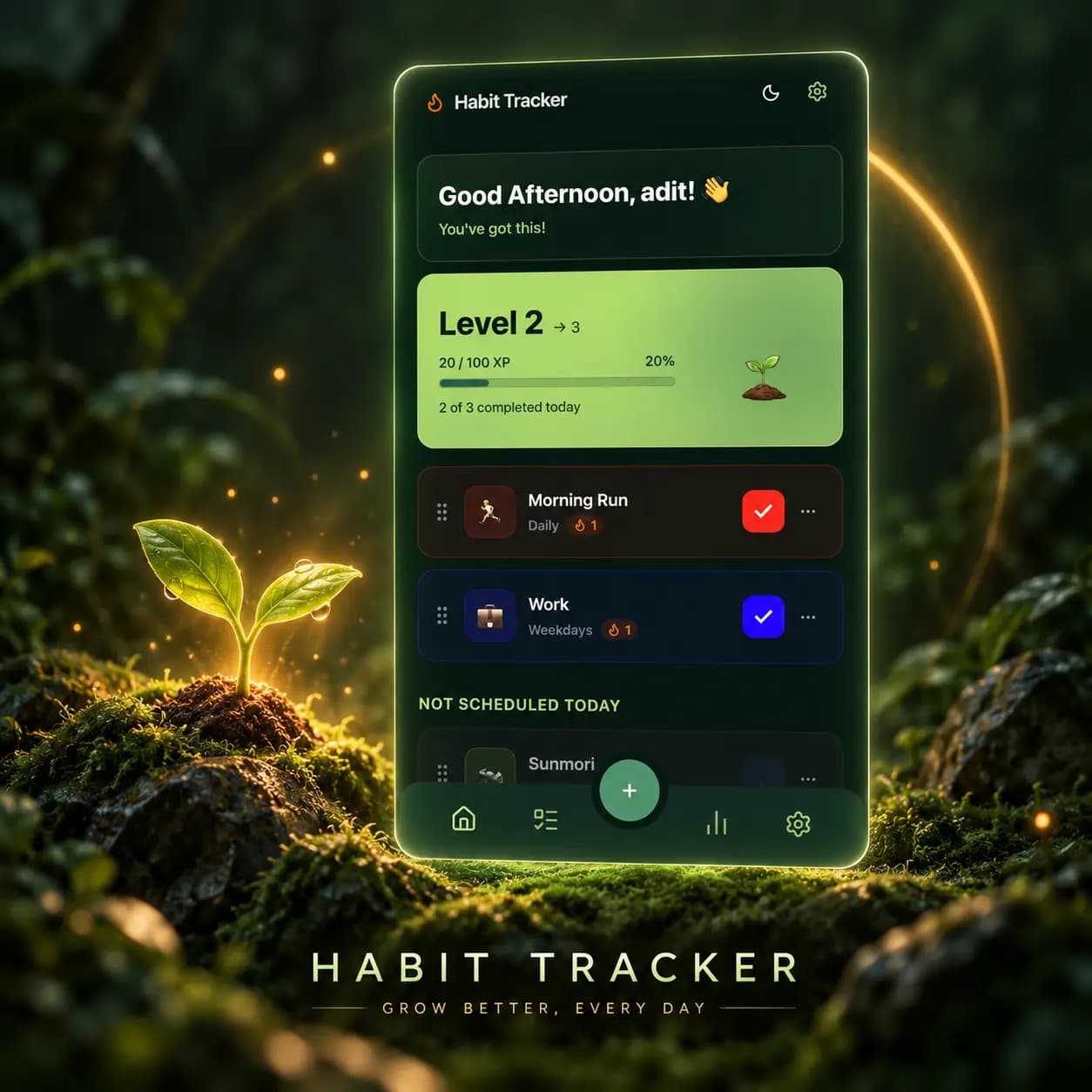 Habit Tracker project cover